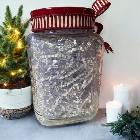 Farmhouseuse Style Reindeer Gift Jar - Picture 2 of 3